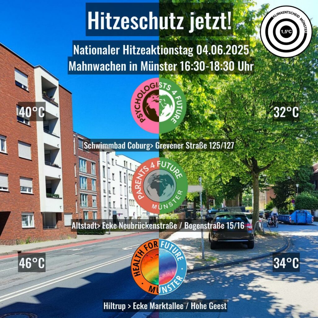Hitzeaktion Münster